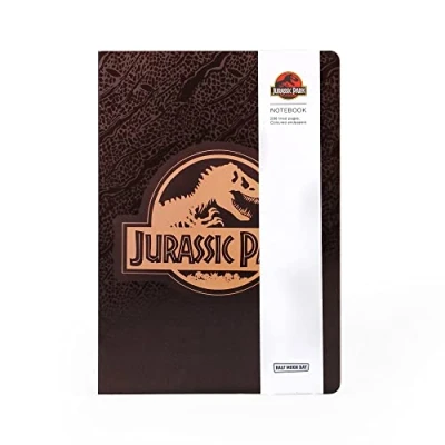Image of Half Moon Bay Jurassic Park Stationery &amp; Notebooks A5 Flexi Notebook Velociraptor