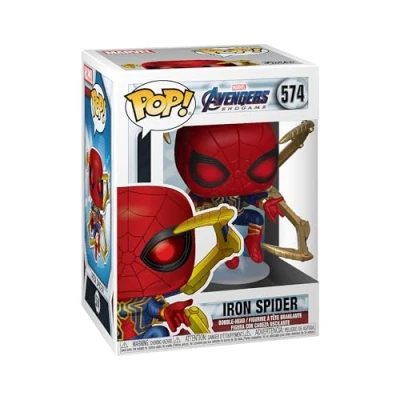 Image of Funko Pop! Marvel: Endgame Iron Spider With NanoGauntlet Avengers Collectable Vinyl Figure Gift Idea Official Merchandise Toys for Kids &amp; Adults Movies Fans