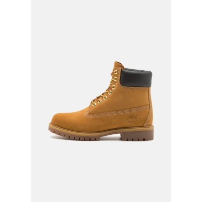 Image of Timberland Premium 6 INCH BOOT Laceup ankle boots, Men&#039;s, Size: 6.5, Wheat Nubuck