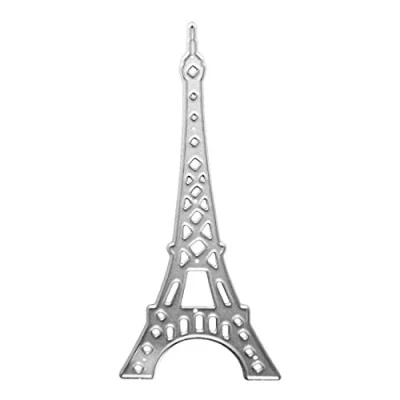 Image of U horizon Eiffel Tower Cutting Dies, DIY Scrapbooking Metal Embossing Stencil For Album Paper Card Art Craft Gift