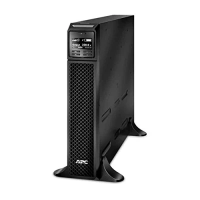 Image of APC Smart UPS SRT SRT2200XLI Uninterruptible Power Supply 2200VA 8 Outlets IEC C13, 2 C19, Multi function LCD Panel, Control Console