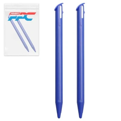 Image of 2x Blue Replacement Stylus Touch Screen Pens, Compatible with Nintendo NEW 3DS XL
