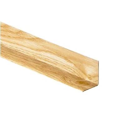 Image of Flexible Skirting Board Self Adhesive Trim PVC Angle Natural Oak 5m Long