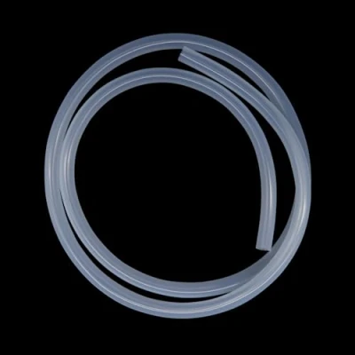 Image of iMeistek Silicone Tube 14mm ID x 17mm OD 2 Meters, Flexible Food Grade Hose Tubing Water Air Pipe Transparent