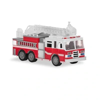 Image of DRIVEN Firetruck Micro Toy with Detachable Ladder Includes Working Lights and Sounds Cars Trucks for Kids Engine Age 3+ (WH1007Z)