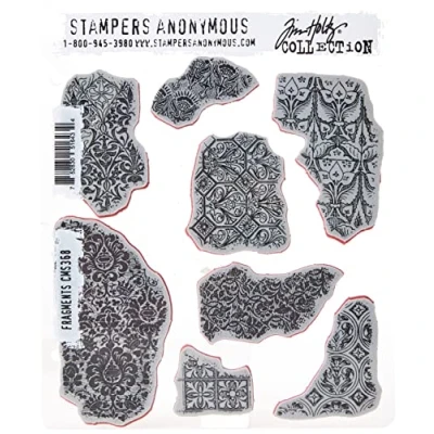 Image of Cling RBBR Stamp Set Fragments