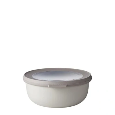 Image of Mepal Multi Bowl Cirqula Rectangular Food Storage Container with Lid Suitable as Airtight Box for the Fridge &amp; Freezer, Microwave Servable Dish 750 ml Nordic white