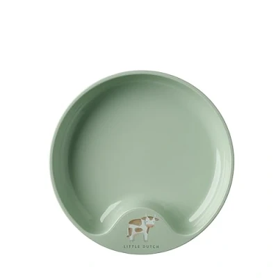 Image of Mepal Self Feeding Plate Mio Children Practice BPA Free Baby Learning Children’s Tableware Dishwasher Safe Little Farm