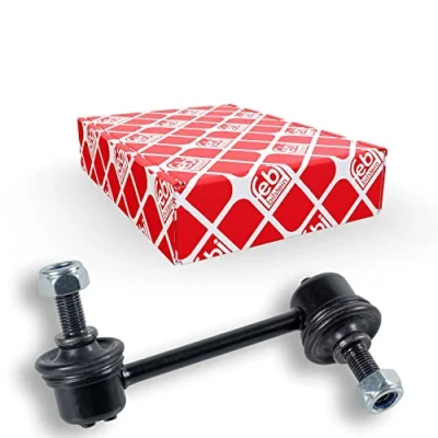 Image of NC1034150 Anti roll bar link FEBI BILSTEIN 23712 Front Axle Right 104mm M10 x 1,25 BMTS Turbo NEW with nuts Steel MAZDA: MX 5 2