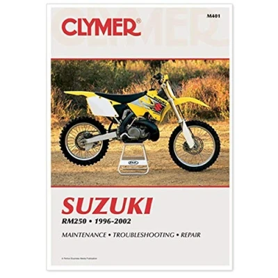 Image of Suzuki RM250 Motorcycle (1996 2002) Service Repair Manual (Paperback)