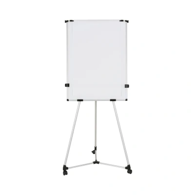 Image of Bi Office Earth Kyoto Paper Roll Mobile Magnetic Easel With Extendable Arms, 70 x 100 cm (Euro size), Dry Wipe Lacquered Steel Surface, Aluminium Frame