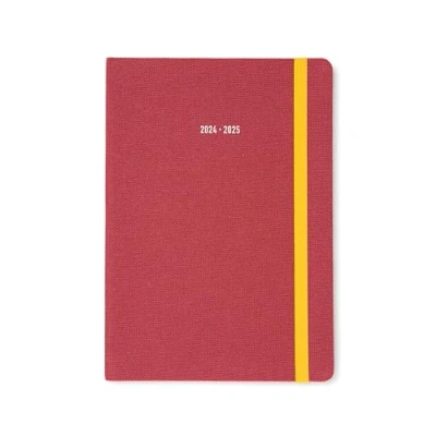 Image of Letts of London Raw A5 academic 2024/2025 week to view diary berry