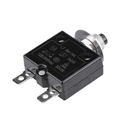 Image of Aramox Thermal Switch Reset Current Overload Protection Device Circuit Breaker Manual Overcurrent Protector(5A)