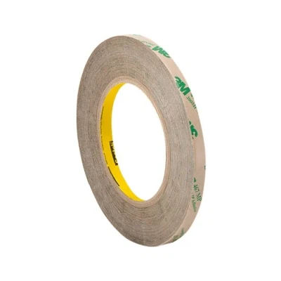 Image of 3M 1/4 20 467MP Adhesive Transfer Tape 467MP, 0.25&quot; Wide, yd. Length, Clear