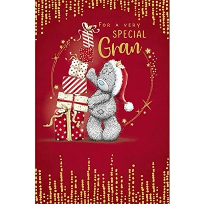 Image of Me To You Bear Very Special Gran Christmas Card