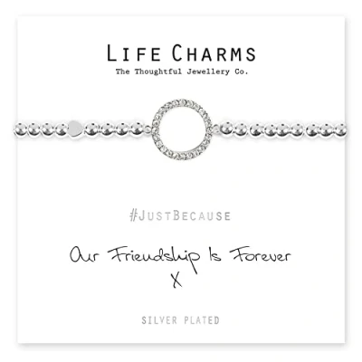 Image of Life Charms Women Jewellery Forever Friendship Bracelet Wristband Ladies Gift