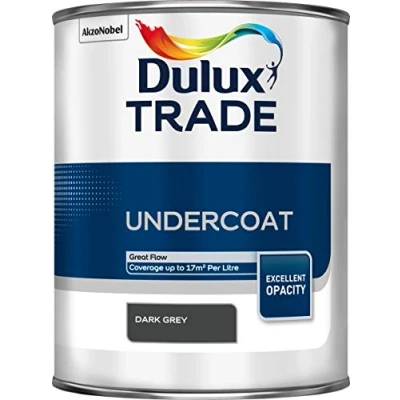 Image of Dulux Trade Undercoat Dark Grey 1L
