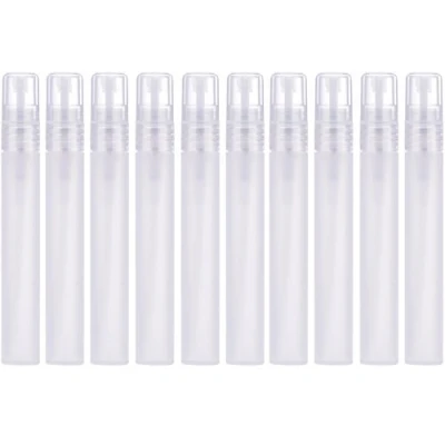 Image of 10 Pack ml Travel Mist Spray Bottles Mini Bottle for Travel, Refillable, Sprayer, Perfume