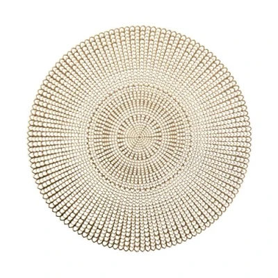 Image of Zeller PVC Place Mat 41 cm, PVC, Gold, cm