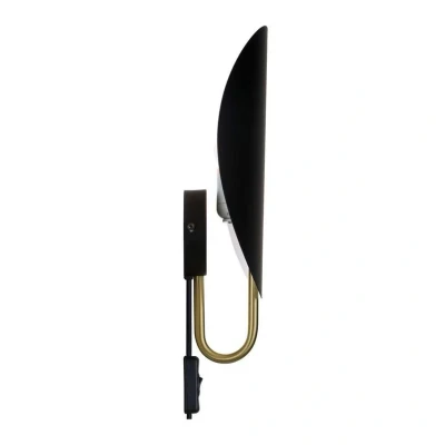 Image of DFTP by Nordlux Spargo wall light, indirect black/gold