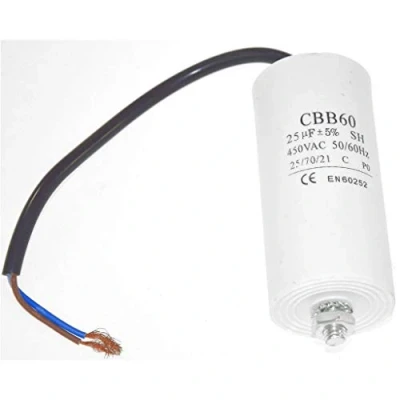 Image of Ufixt® Fits Universal 25UF Capacitor with 21.5cm Cable Connectors