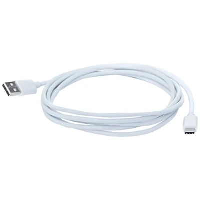 Image of PremiumCord Fast Charging Cable USB C 2 m, Super Charge 5A, Type Male to A Male, 2.0, and Data Suitable for Devices, White, m