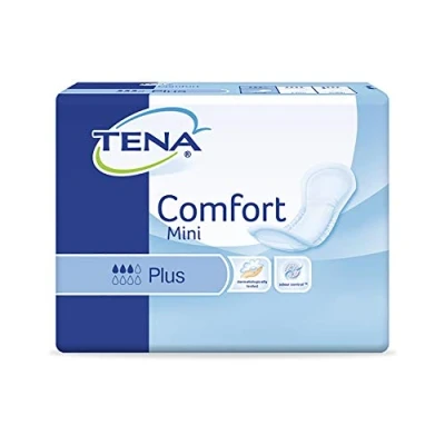 Image of TENA 761420 Comfort Mini Plus Incontinence Liner (Pack of 28)