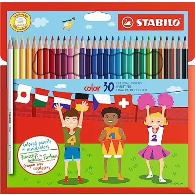 Image of Colouring Pencil STABILO color Pack of 30 Assorted Colours