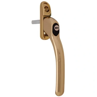 Image of Fab &amp; Fix Connoisseur Inline Locking Espag Window Handle (Hardex Gold)
