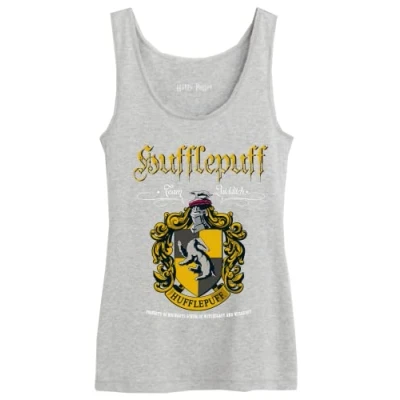 Image of Harry Potter Women&#039;s Wohapomtk018 Tank Top, Melange Grey, L