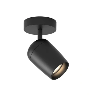 Image of Astro Koto Single Dimmable Indoor Spotlight (Matt Black), GU10 LED Lamp, Designed in Britain 1478001 3 Years Guarantee