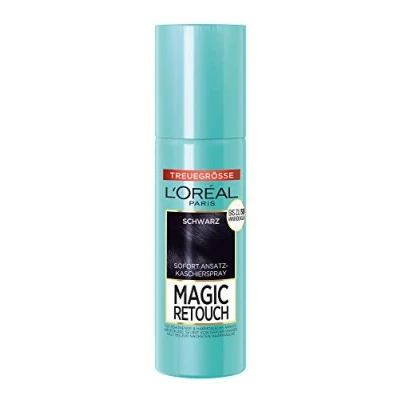 Image of L&#039;Oréal Paris Magic Retouch 75ml Black Paint Sprays Pack of 1