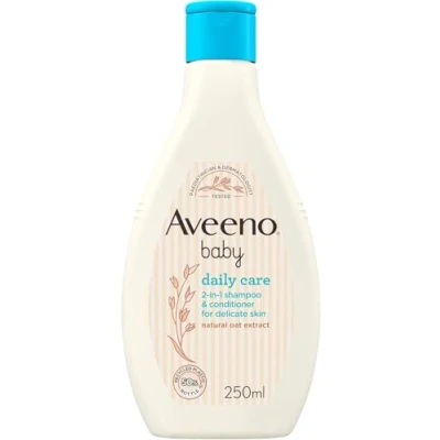 Image of Aveeno Baby Daily Care 2 in 1 Shampoo and Conditioner 250 ml