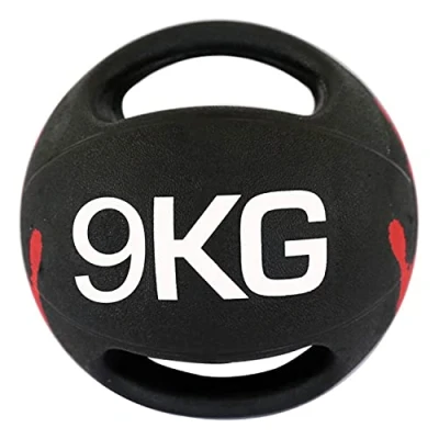 Image of Medicine Ball Double Handle Fitness Rubber Ball, Core Strength Training Aerobics 4kg/5kg/6kg/7kg/8kg/9kg/10kg (9)
