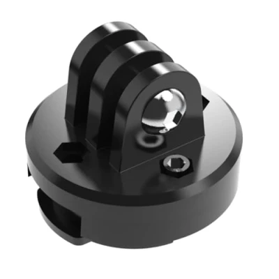 Image of KOM Cycling Top Mount Compatible with GoPro Adapters and Garmin Edge Bike mounts or Wahoo that quarter turn into Great for mounting Cameras Lights!