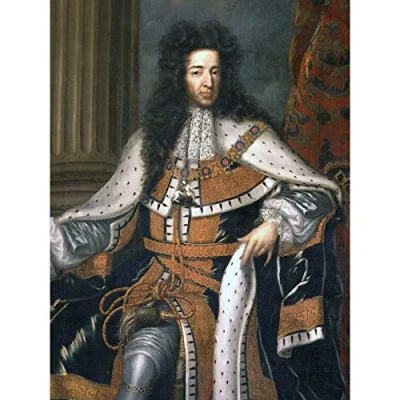 Image of Wissing Portrait King William III England Orange Painting Large Print Poster Wall Art Decor Picture