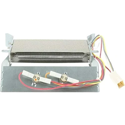 Image of SPARES2GO Heater Element + Thermostats for Indesit IDC85UK IDC85SUK Tumble Dryer (2200W)