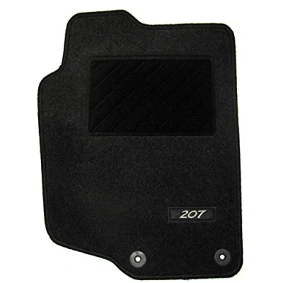 Image of Genuine Peugeot 207 Tailored Carpet Front &amp; Rear Car Mats. New 9664VH