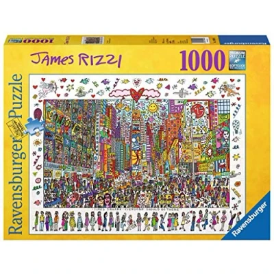 Image of Ravensburger James Rizzi Times Square Jigsaw Puzzle (1000 Piece)