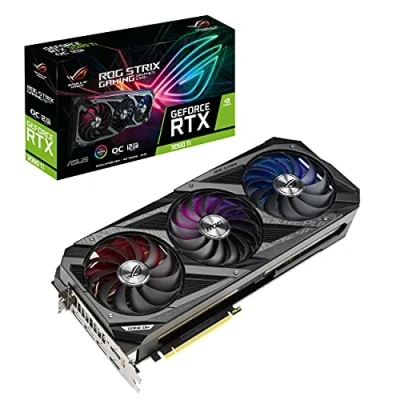 Image of ASUS ROG Strix LC NVIDIA GeForce RTX 3080 Ti Gaming Graphics Card (PCIe 4.0, 12GB GDDR6X, HDMI 2.1, DisplayPort 1.4a, Full coverage cold plate, 240mm radiator, 600mm tubing, GPU Tweak II)