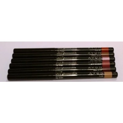 Image of 5 x Avon Ultra Glimmersticks Lip Liner Lipliner in Deep Plum