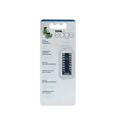 Image of Fluval EDGE Digital Aquarium Thermometer 64 to 86 degrees Fahrenheit