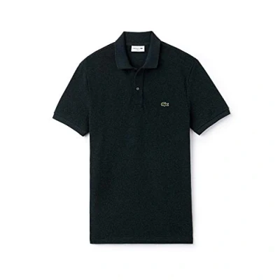 Image of Lacoste Men&#039;s Ph4012 Polo Shirt, Green (Pin Mouline Sd4), XS
