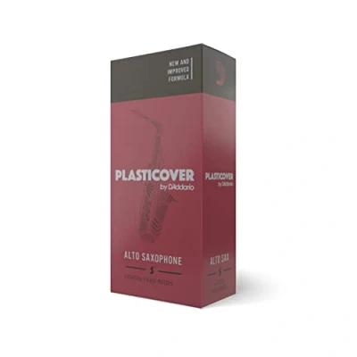 Image of Rico Plasticover 1.5 Strength Reeds for Alto Sax (Pack of 5)