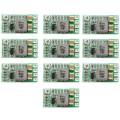 Image of ZkeeShop 10Pcs Mini Step Down Power Supply Module DC 4.5 24V,12V 24V To 5V 3A Voltage Buck Converter Adjustable 1.8V 2.5V 3.3V 9V 12V