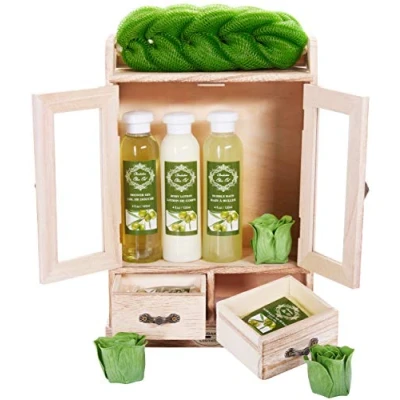 Image of BRUBAKER Cosmetics Olive Bath and Body Gift Set (10 Pieces)