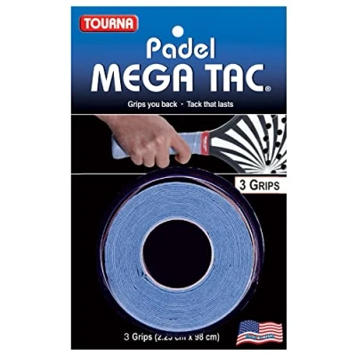 Image of Padel Mega Tac 3 Pack Blue