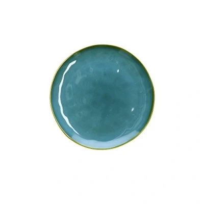 Image of THUN Rose &amp; Tulipani Concerto Blue Avio Fruit Plate