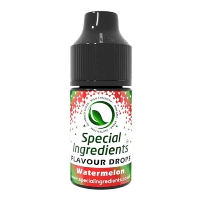 Image of Watermelon Flavour Drop 1 Litre Highly Concentrated Versatile Food Flavouring Vegan, Non GMO, Gluten Free