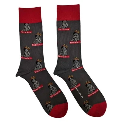 Image of Rock Off officially licensed products Biggie Smalls Ankle Socks Notorious Baby (UK Size 7 11) UK 11